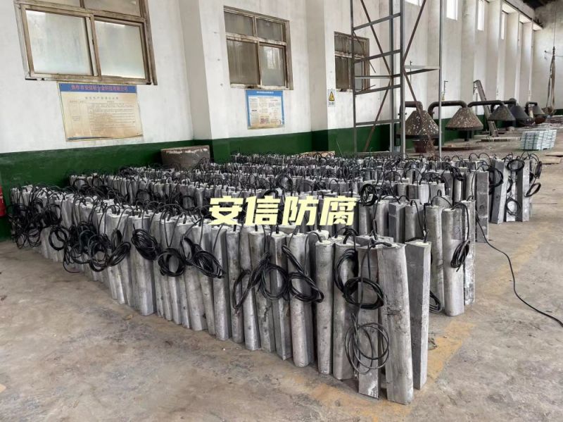 我公司鎂陽極，鋁合金陽極，鋁犧牲陽極，鎂陽極，鎂合金犧牲陽極在呼和浩特煉油廠的使用被評為優(yōu) 秀生產商
